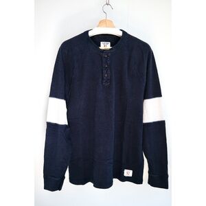 Abercrombie - Stripe Long Sleeve Shirt (tag XL, fit L)